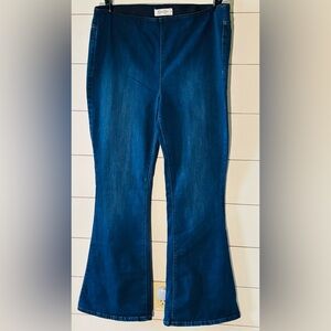 Jessica Simpson Women's Tummy Control Stretch Blue Jeans, flare, boho, festival